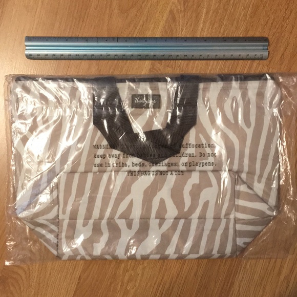 New Zebra Thermal Mini Tote - Picture 4 of 4
